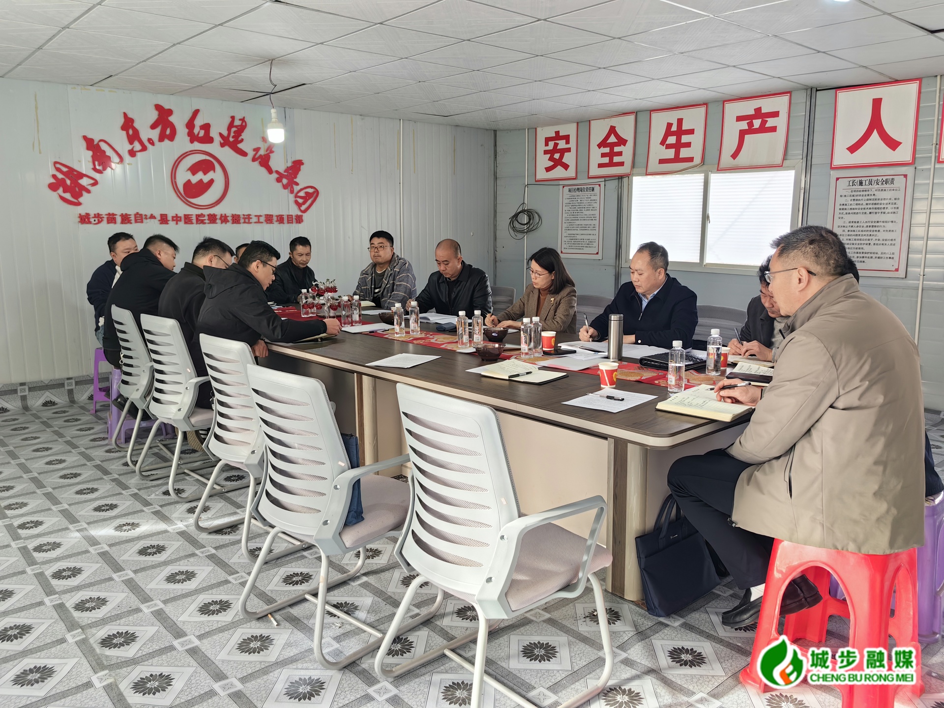 王慧敏督导重点项目建设工作