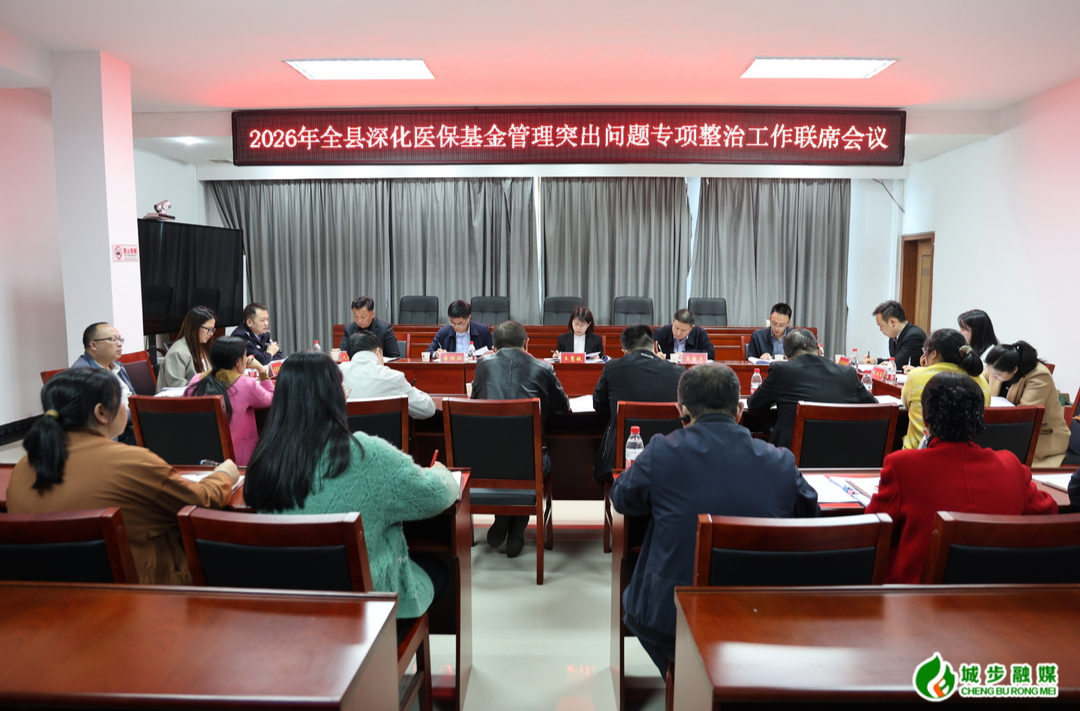 城步召开深化医保基金管理突出问题专项整治工作联席会议
