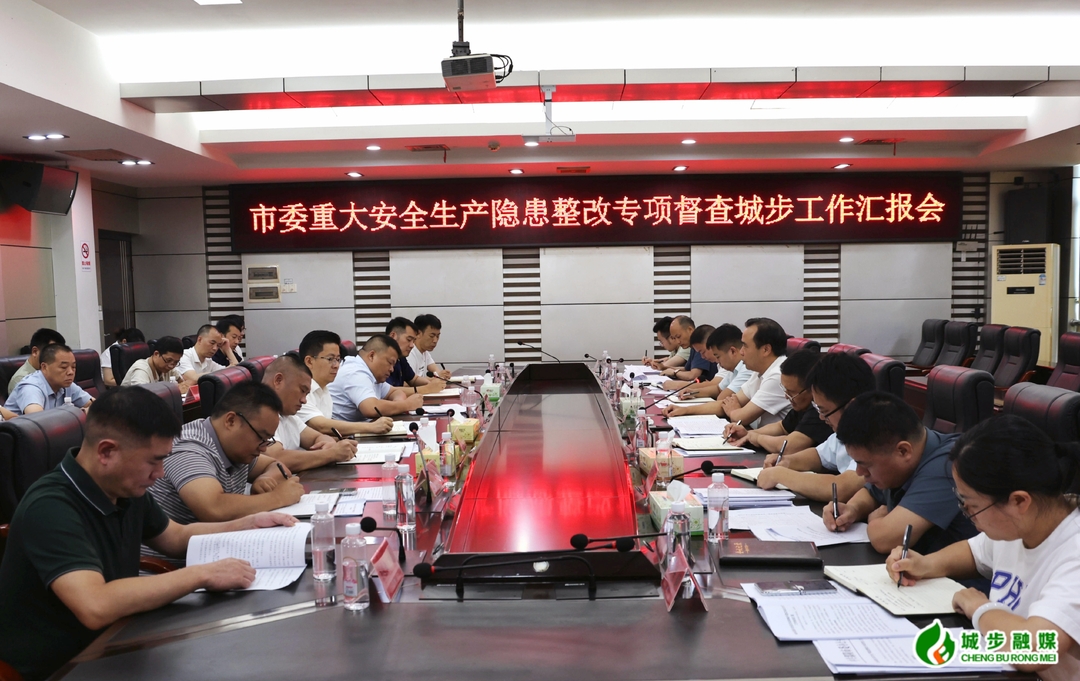 市委重大安全生产隐患整改专项督查城步工作汇报会召开