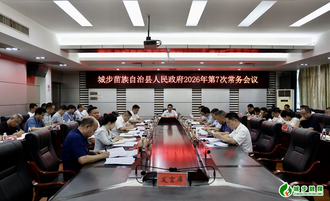 刘玮主持召开县人民政府2026年第7次常务会议