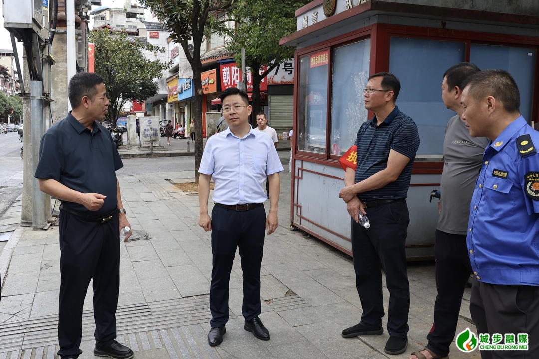 刘玮督导城市品质大整治、大提升工作